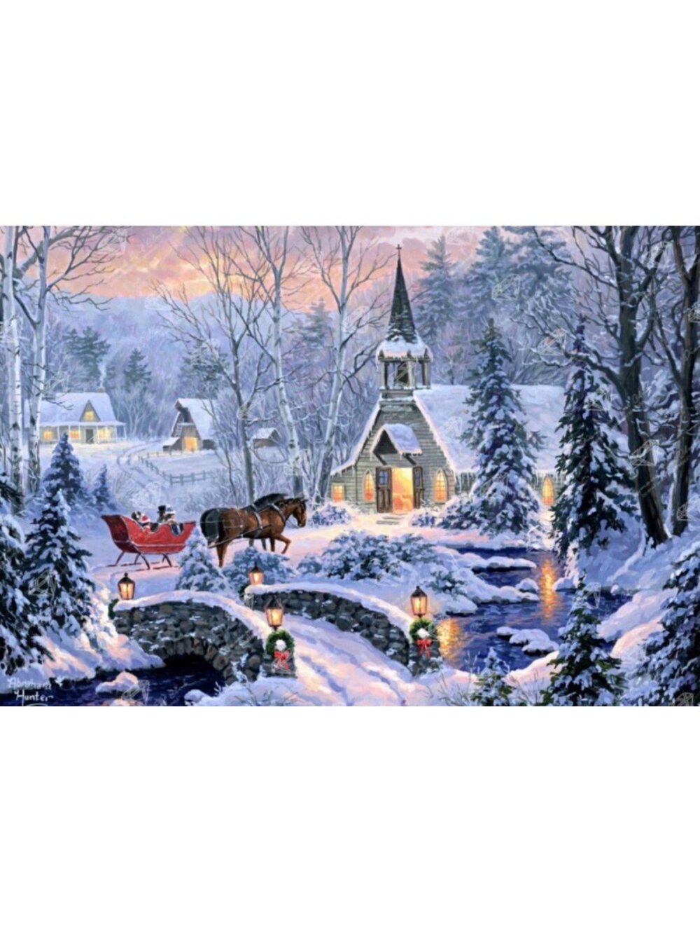Cozy Evening by Abraham Hunter - Diamond Art Club